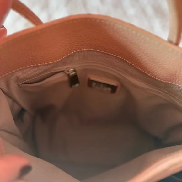Furla Beige Leather Tote